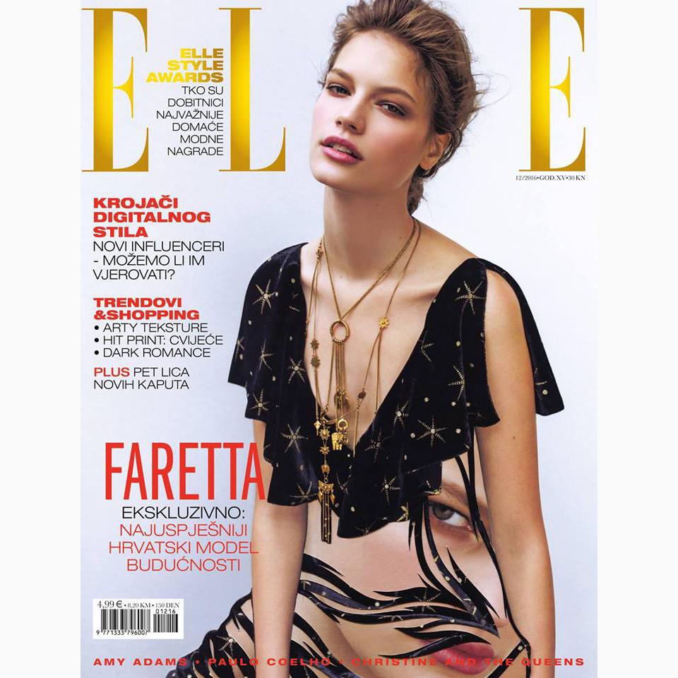 Print Press: Elle Croatia 2016, December
