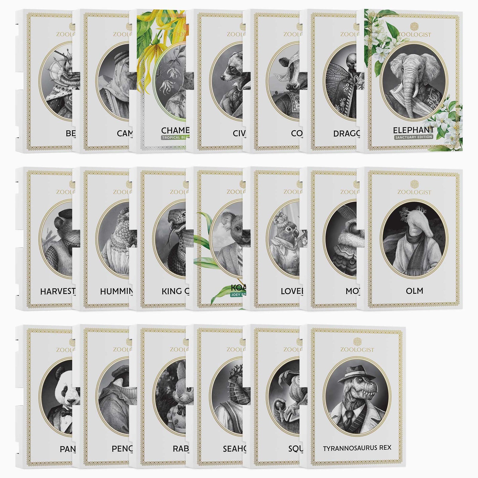 Zoologist Perfumes "Greatest Hits" Sample Set
