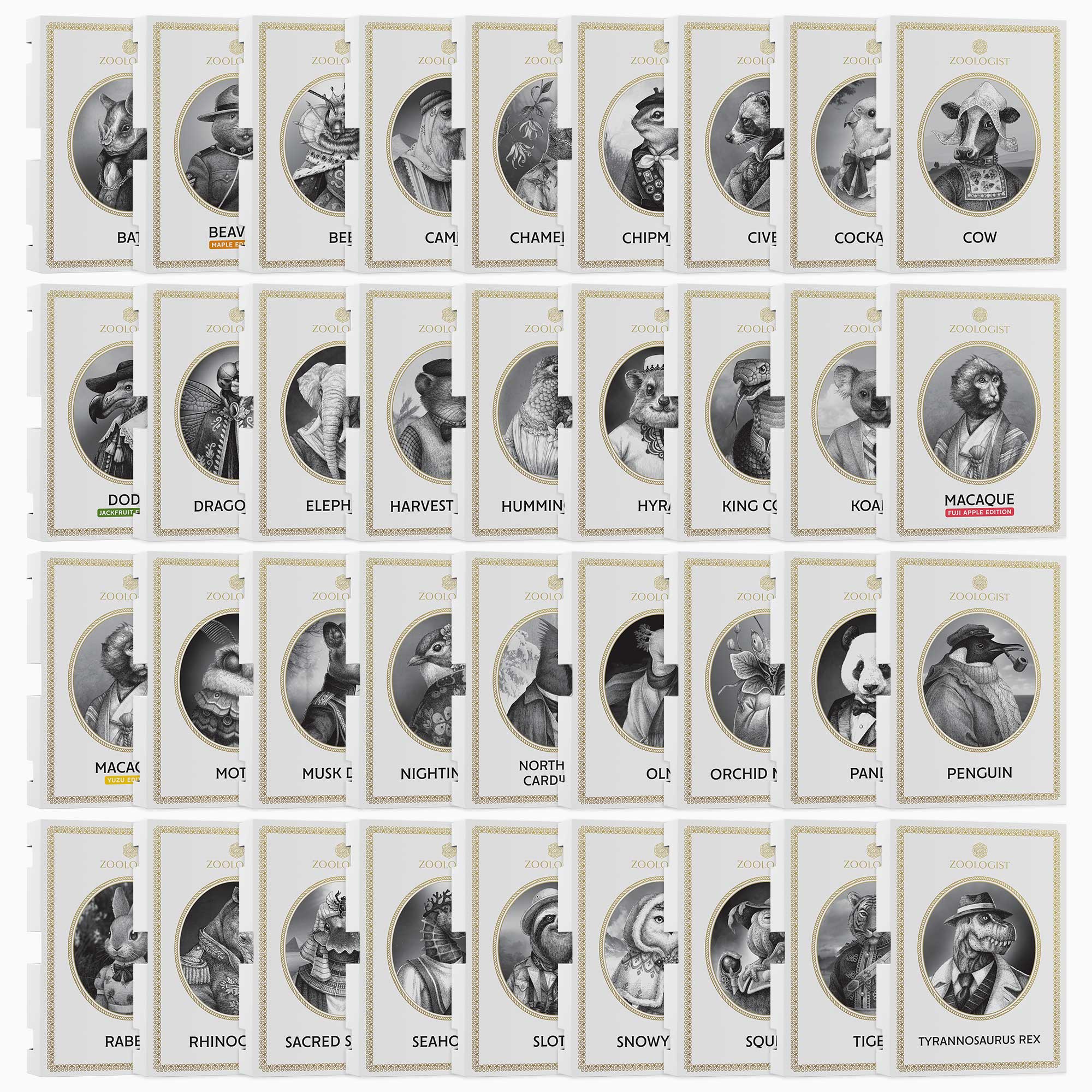 Zoologist Perfumes Complete Sample Set 2025 Q2 (36 Samples)