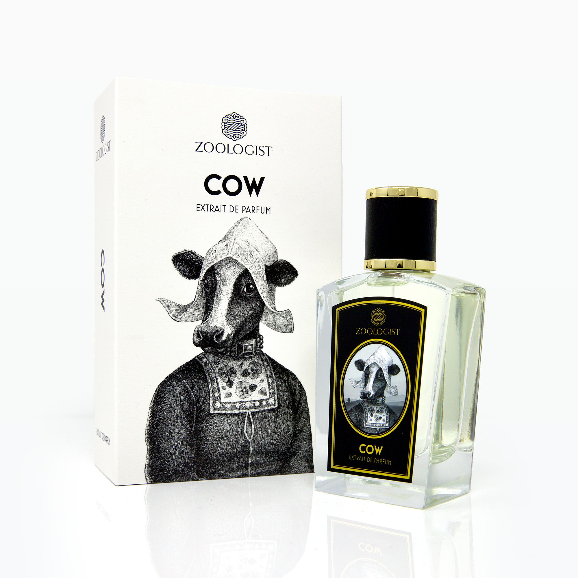 Zoologist Cow Deluxe Bottle